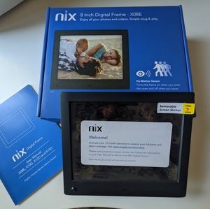 Nix 8" Digital Photo Frame X08E